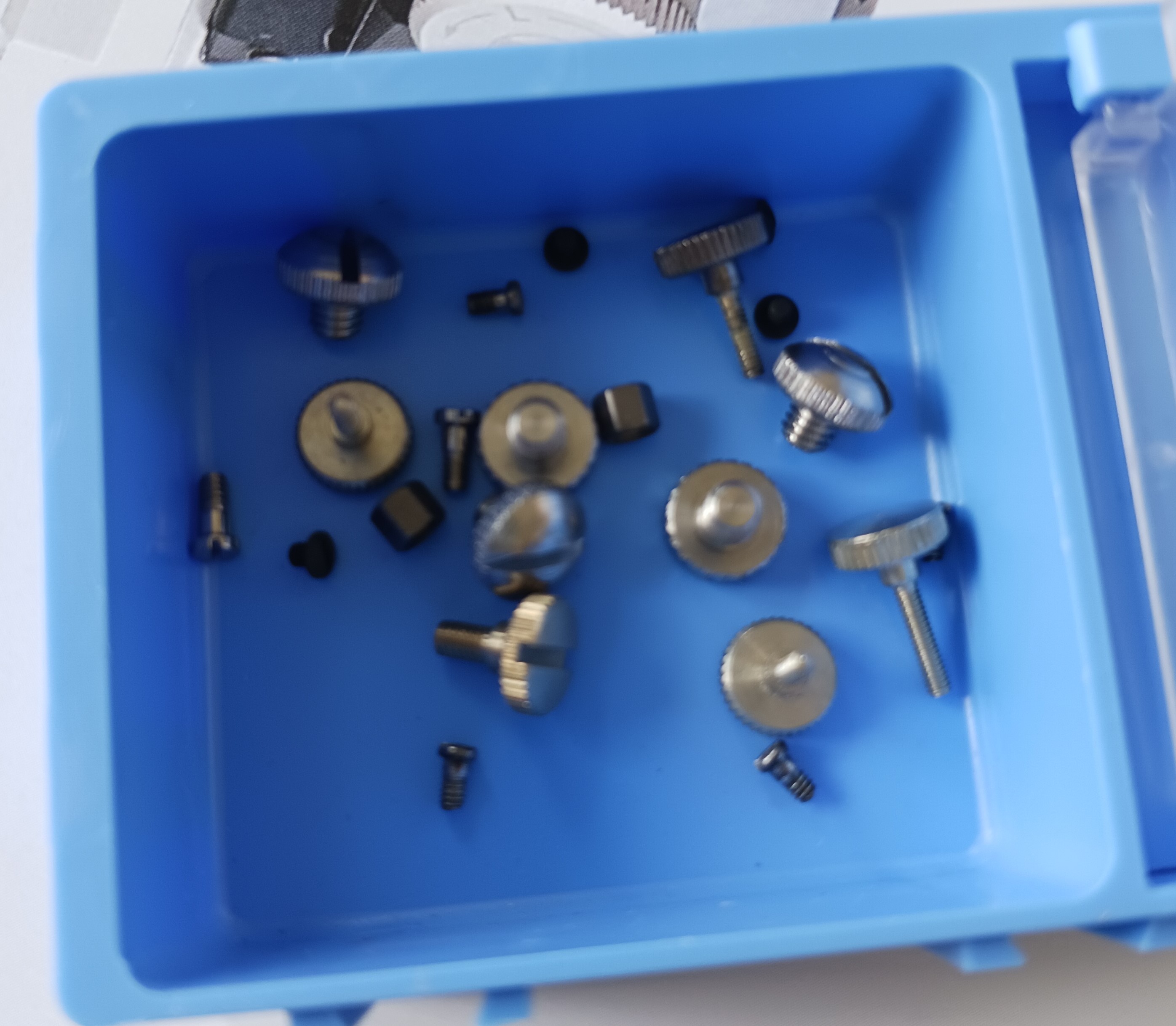 Knurled screws and nuts  SET - 2