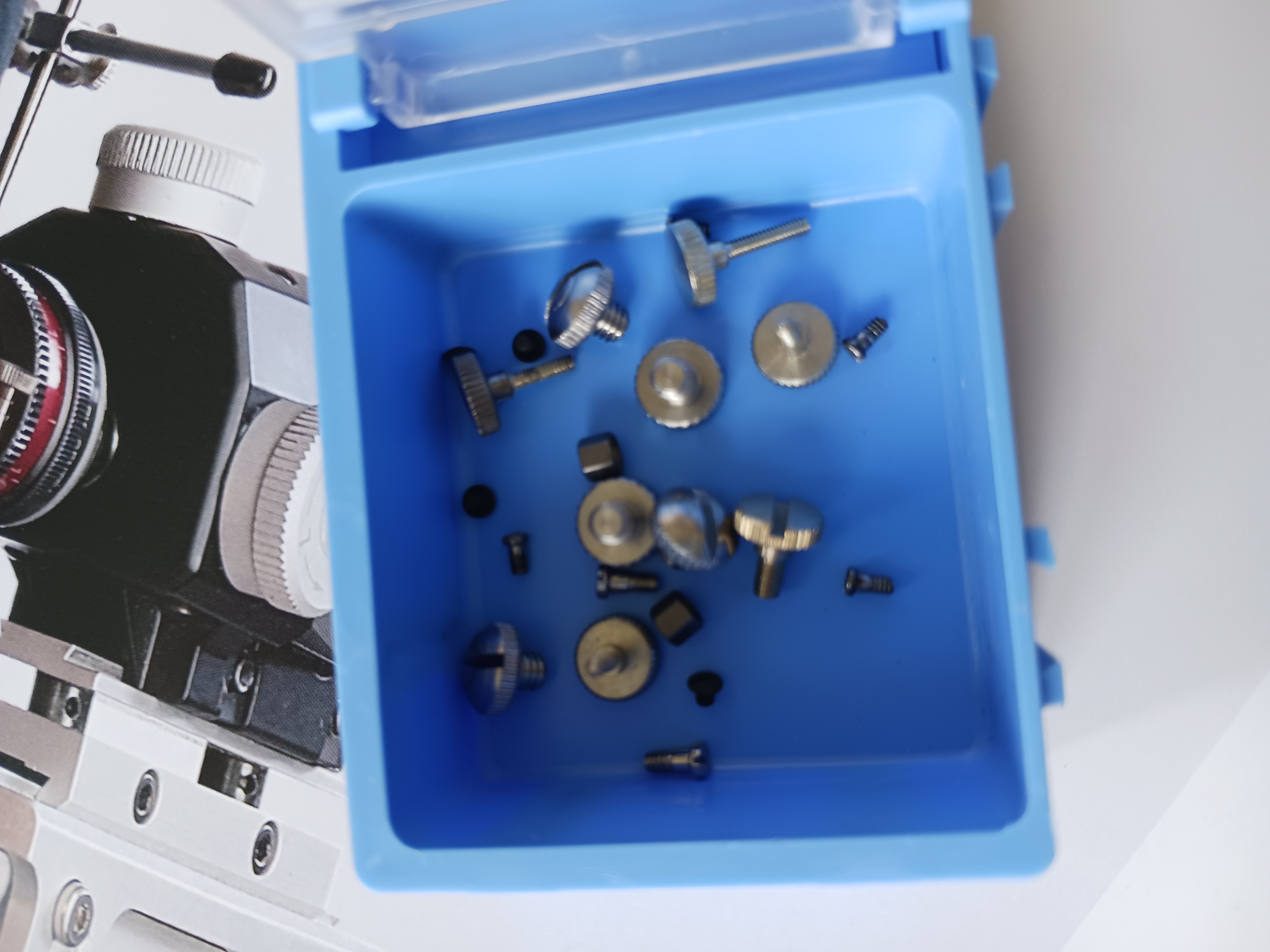 Knurled screws and nuts  SET