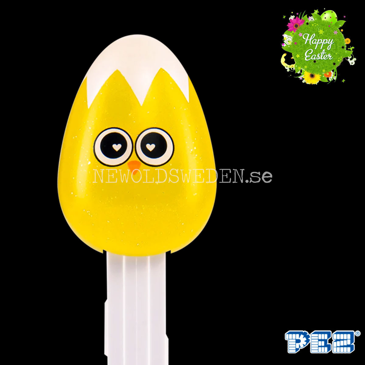 PEZ Dispenser SPECIAL CHICK IN A EGG - LIMITED EDITION + Candy - Easter - PE25 - 2