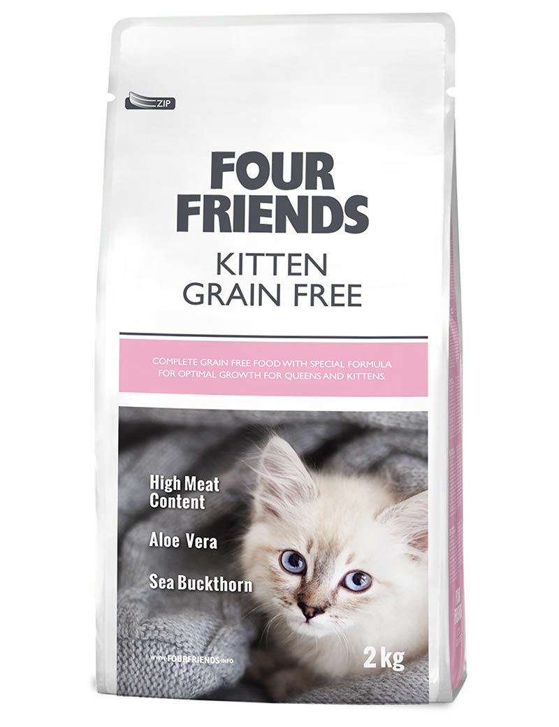 Four Friends Grainfree Kitten 2kg