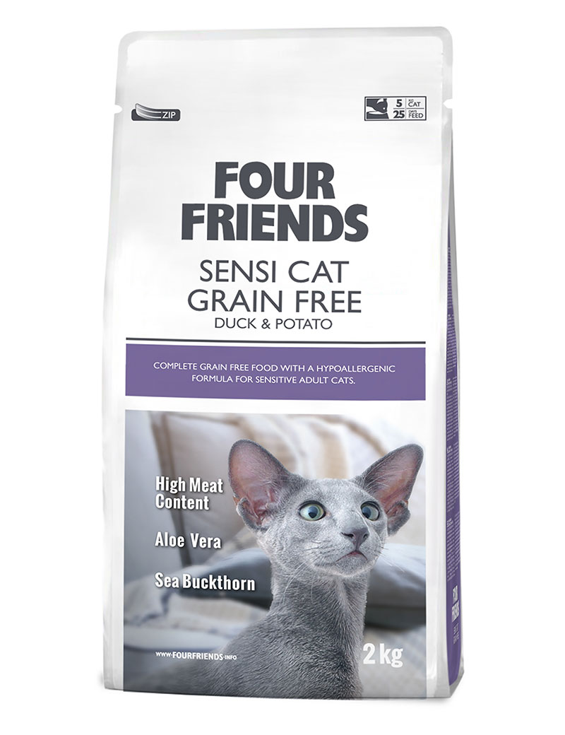 Four Friends Grainfree Sensi Cat 2kg