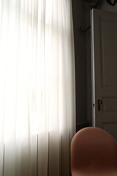 Gardin Hotellvoile natur dubbel bredd, två storlekar, Mimou