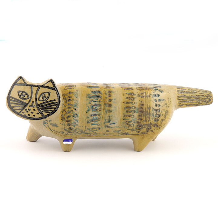 Lisa Larson (Large Zoo 1957) Captivating Cat 33/12 cm (1)