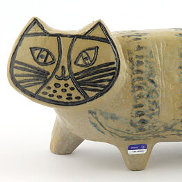 リサラーソン 猫 Stora Zoo Katt (大きな動物園) シリーズ  1957年 33/12cm (1)