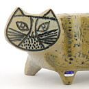 Lisa Larson (Large Zoo 1957) Captivating Cat 33/12 cm (1)
