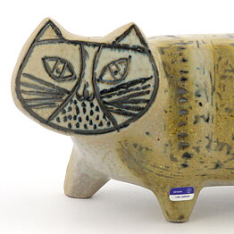 リサラーソン 猫 Stora Zoo Katt (大きな動物園) シリーズ  1957年 33/12cm (1)