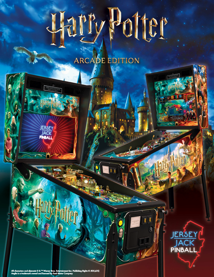 Harry Potter Arcade Edition - Jersey Jack Pinball  - I lager - 5