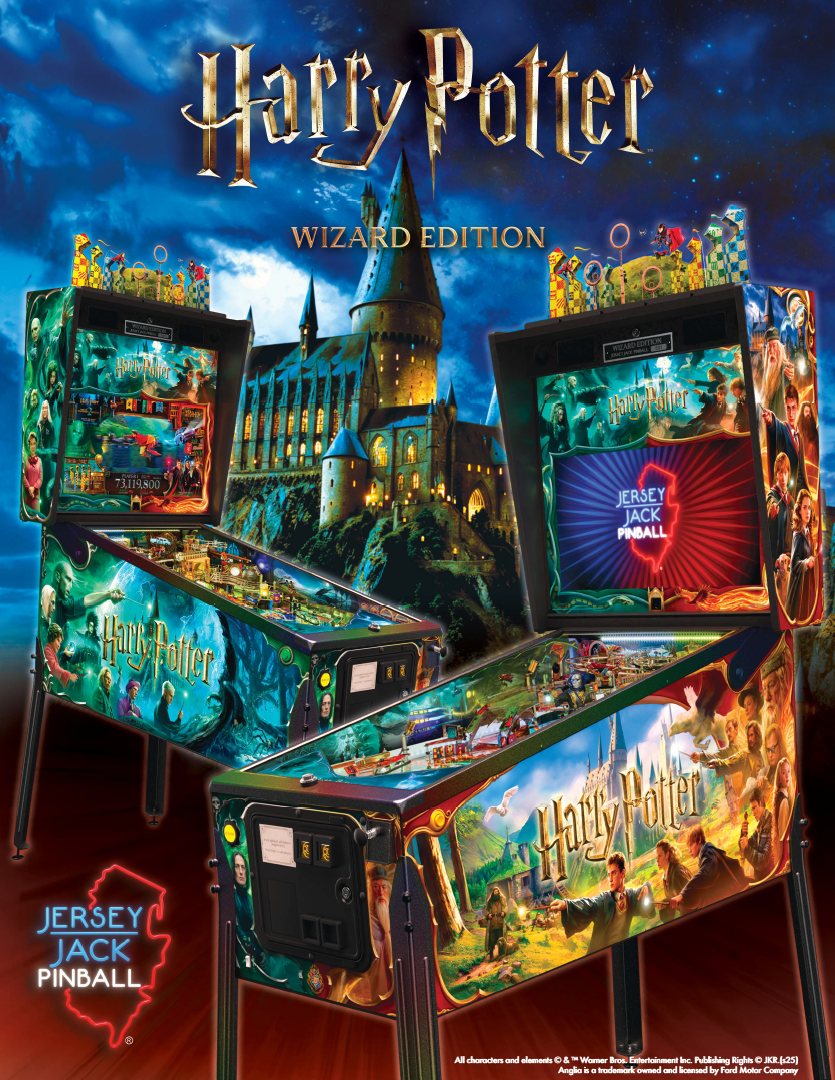 Harry Potter Wizard Edition - Jersey Jack Pinball  - I lager - 5