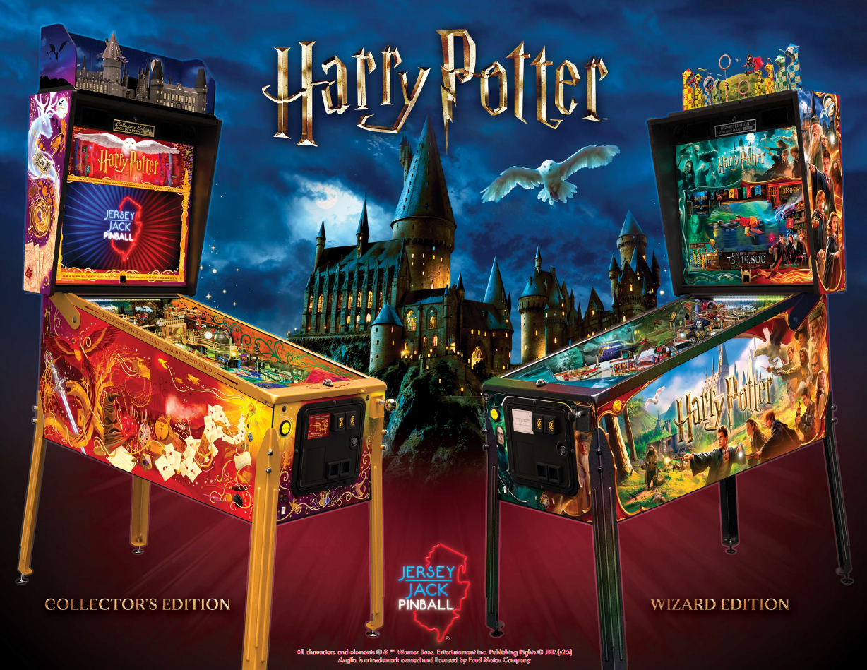 Harry Potter Collector's Edition - Jersey Jack Pinball - Contact us for Preorder - 8