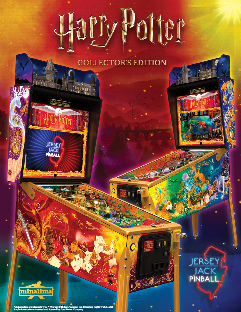 Harry Potter Collector's Edition - Jersey Jack Pinball - Contact us for Preorder - 6