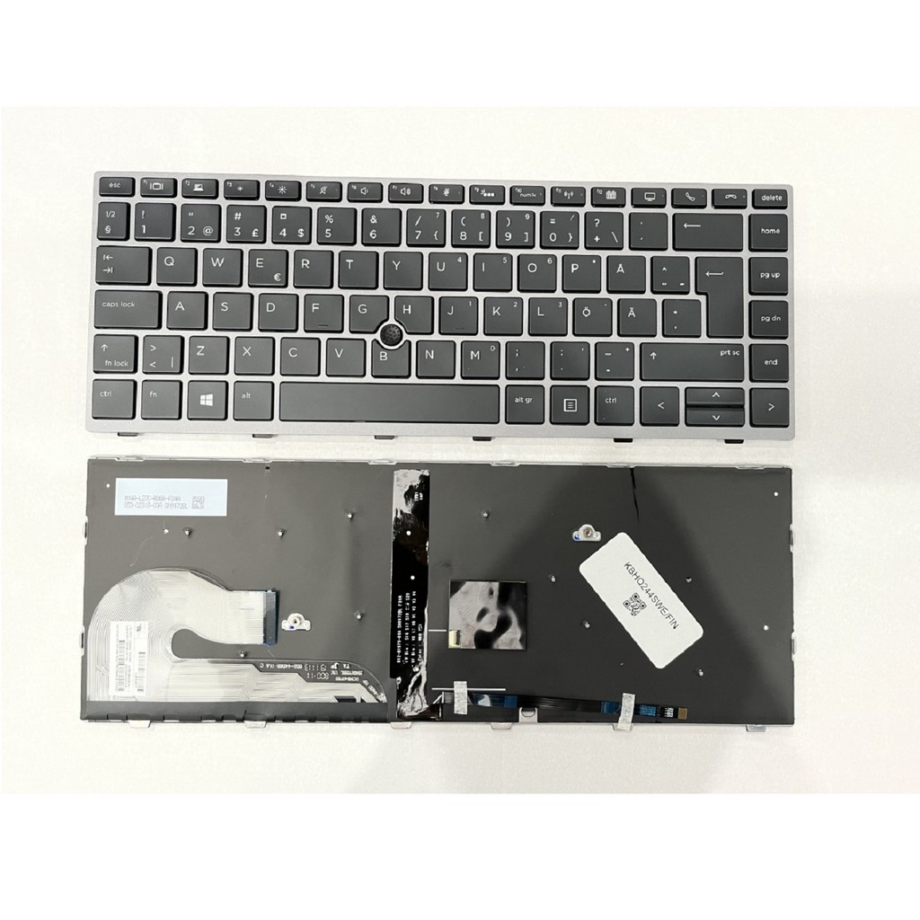 NY! Keyboard för HP Zbook 745 840 14u G5 G6 L11307-B71 6037B0138917 Tangentbord