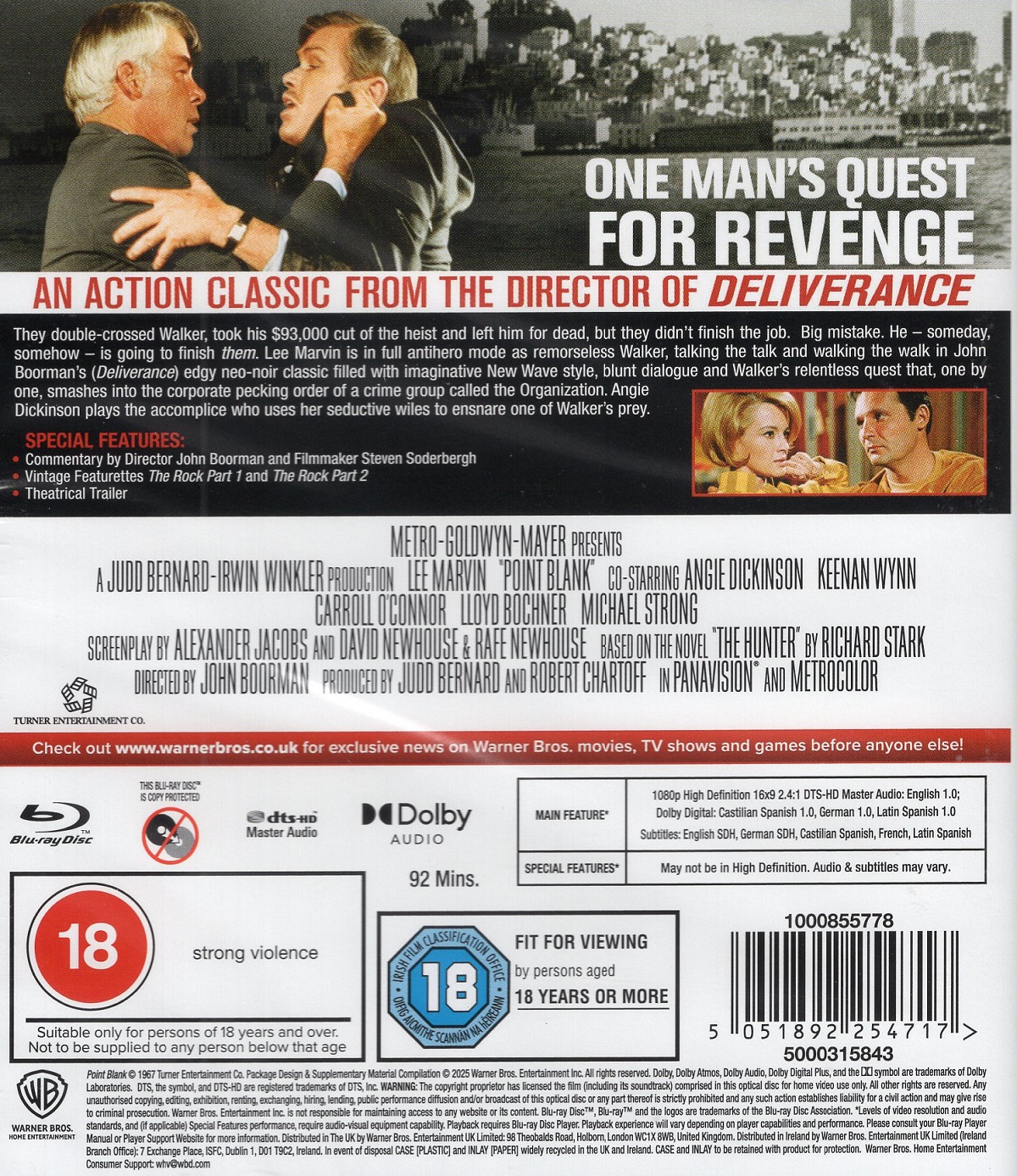Point Blank (ej svensk text) (Blu-ray) - 2