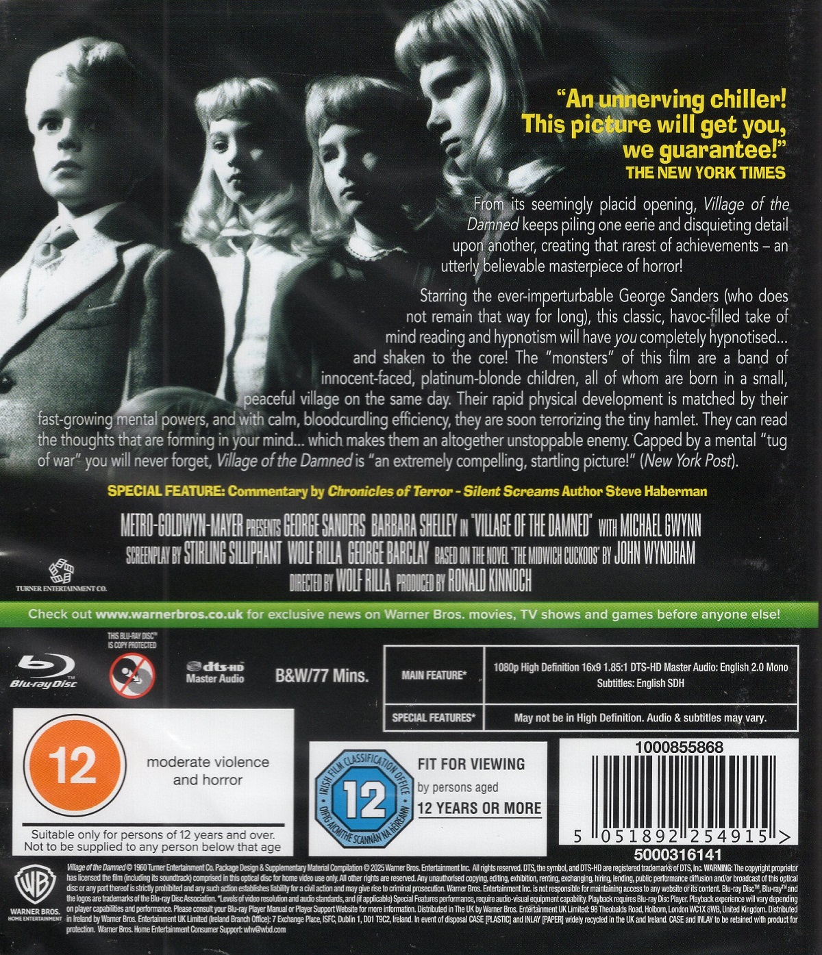 Village of the Damned (ej svensk text) (Blu-ray) - 2