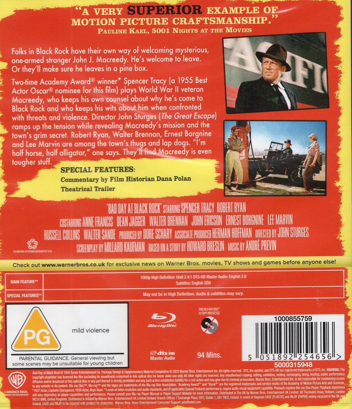 Bad Day At Black Rock (ej svensk text) (Blu-ray) - 2