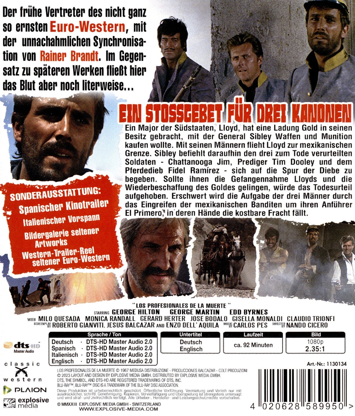 3 Vilda Desperados (ej svensk text) (Blu-ray) - 2