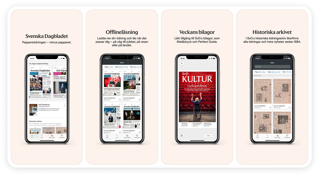 So erreicht Svenska Dagbladet (SvD) seine Leserinnen und Leser im digitalen Zeitalter