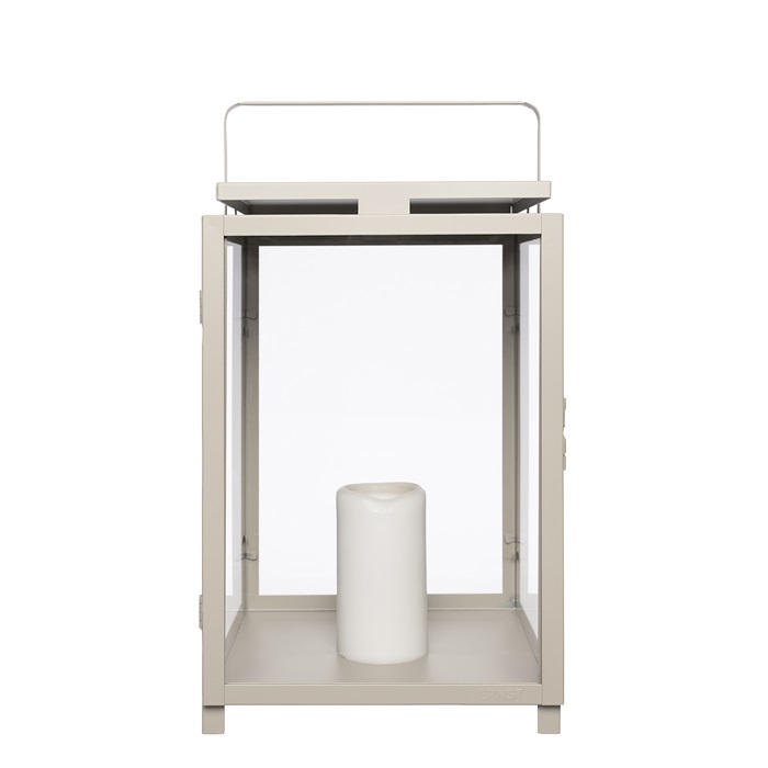 Lykta beige M