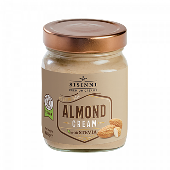 Almond cream with stevia 380g, sisini