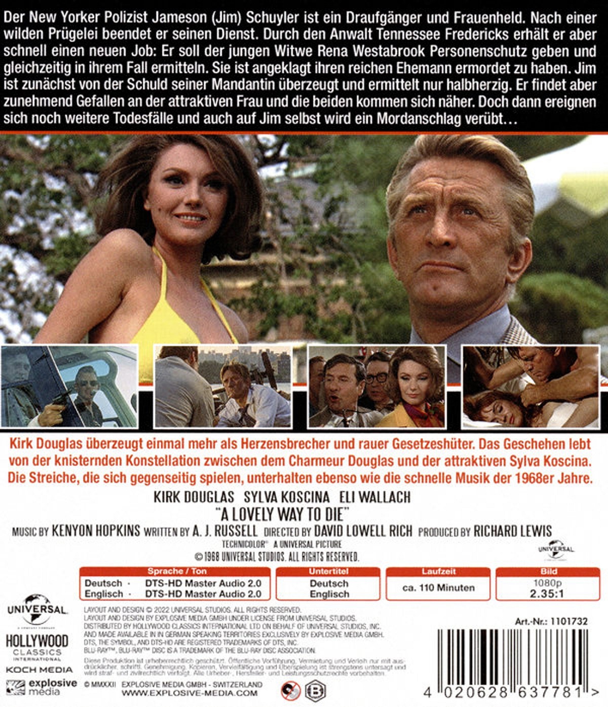A Lovely Way To Die (ej svensk text) (Blu-ray) - 2