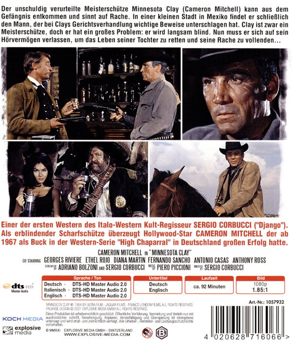 Minnesota Clay (ej svensk text) (Blu-ray) - 2