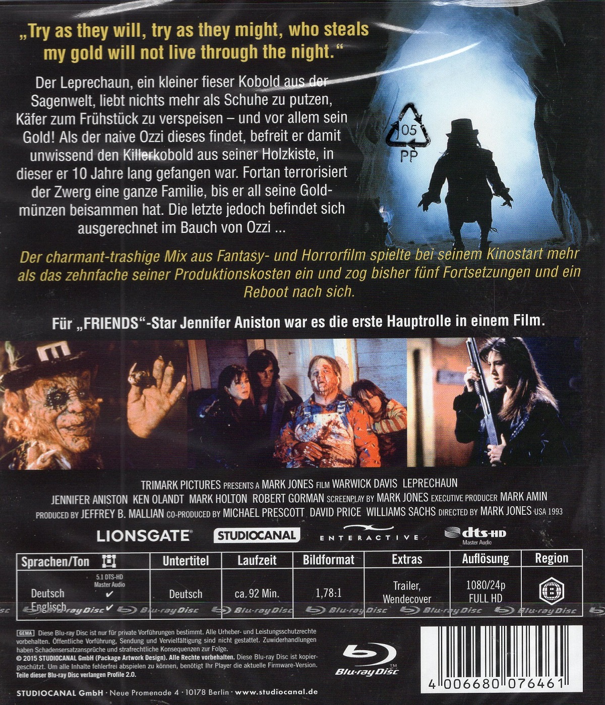 Leprechaun (ej svensk text) (Blu-ray) - 2