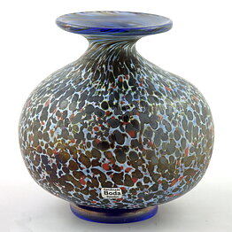  Bertil Vallien (Bagdad 1975) Polychrome Swelling Vase 10 cm