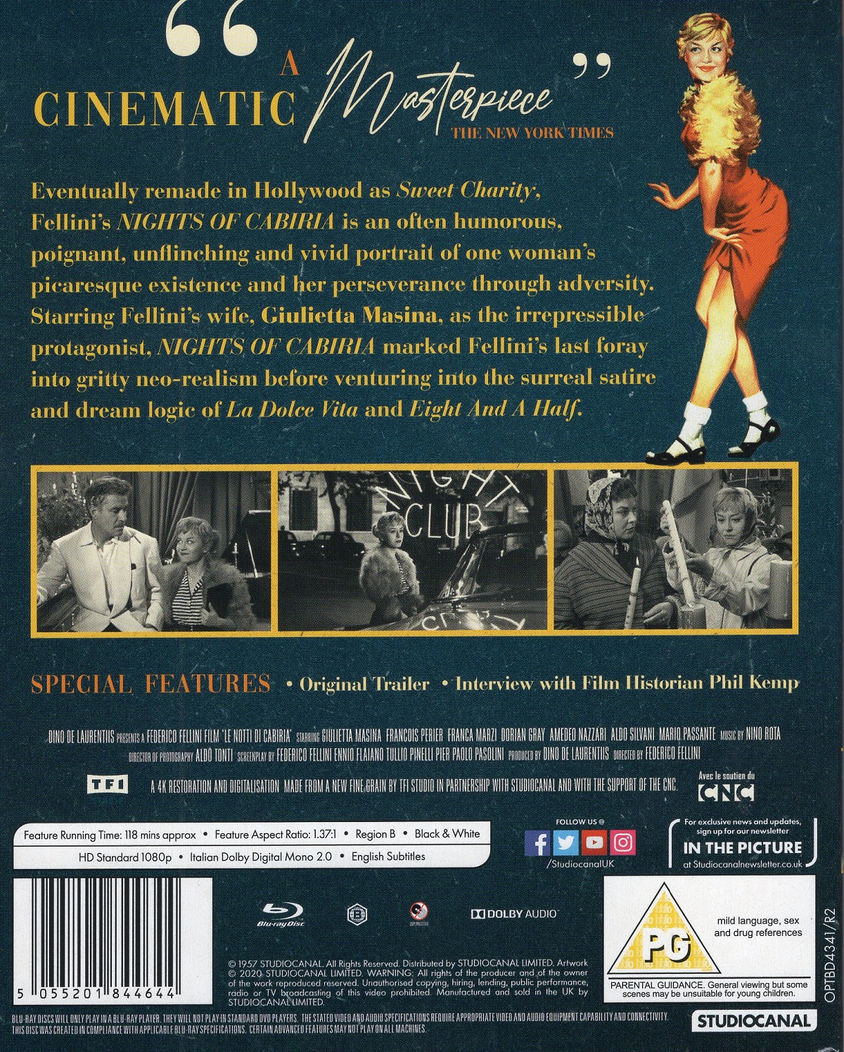 Nights Of Cabiria (ej svensk text) (Blu-ray) - 2