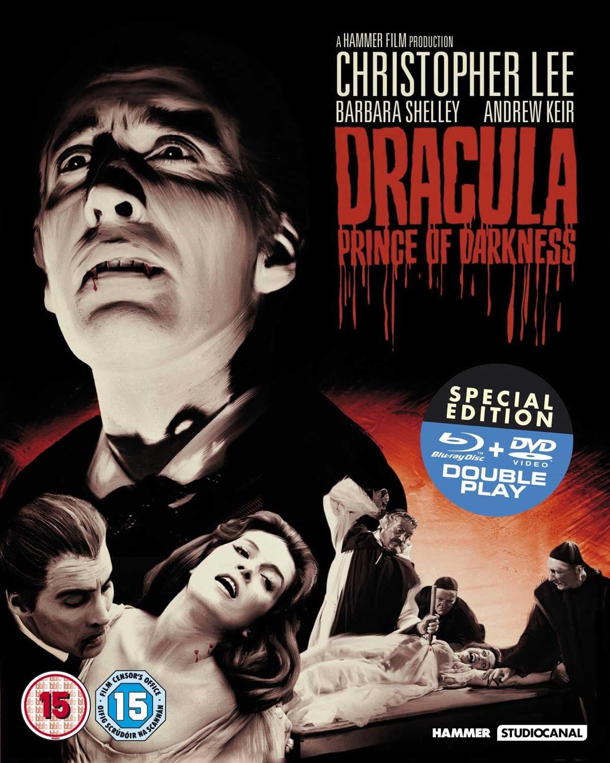 Dracula: Prince Of Darkness (ej svensk text) (Blu-ray + DVD)