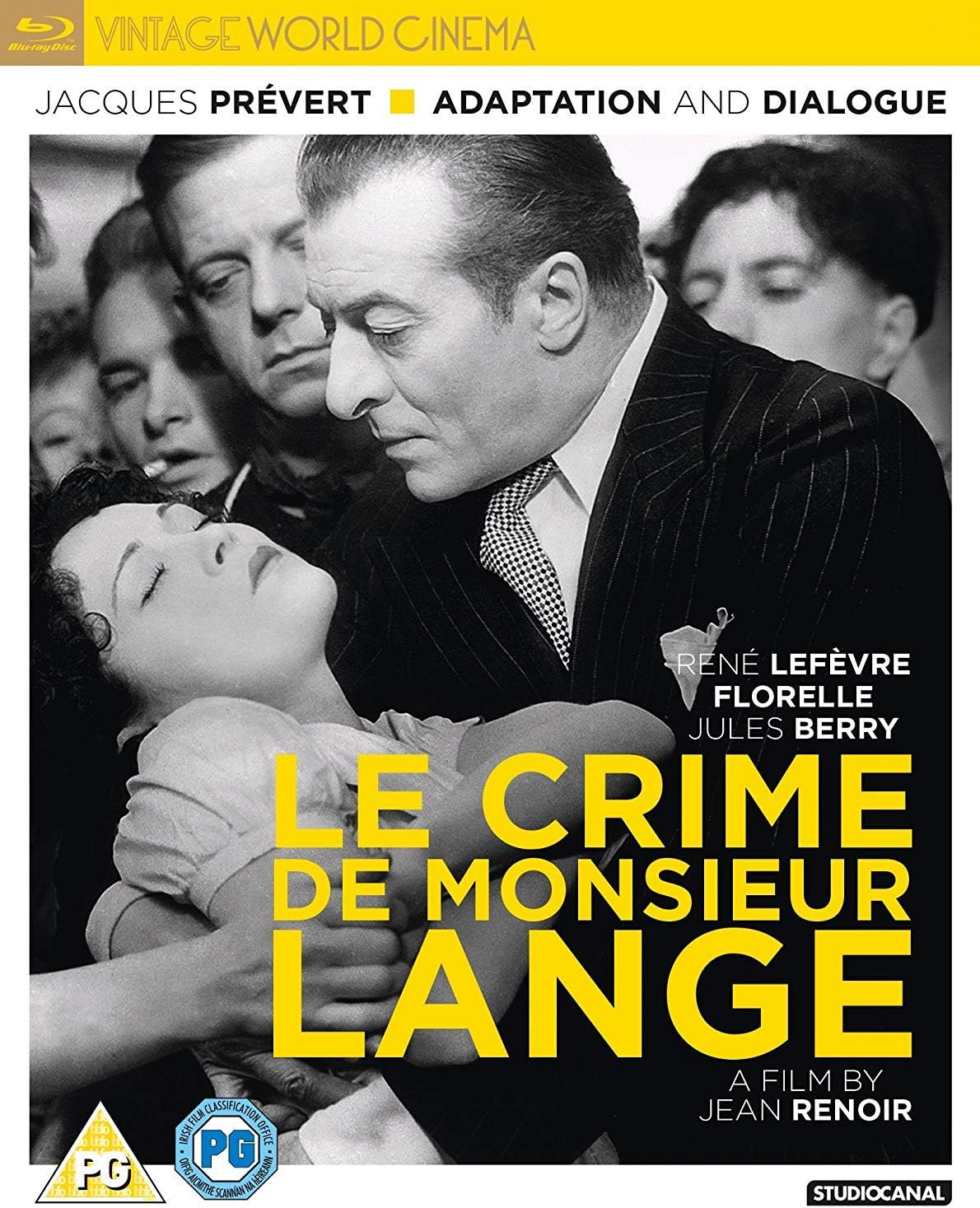 Le Crime De Monsieur Lange (ej svensk text) (Blu-ray)
