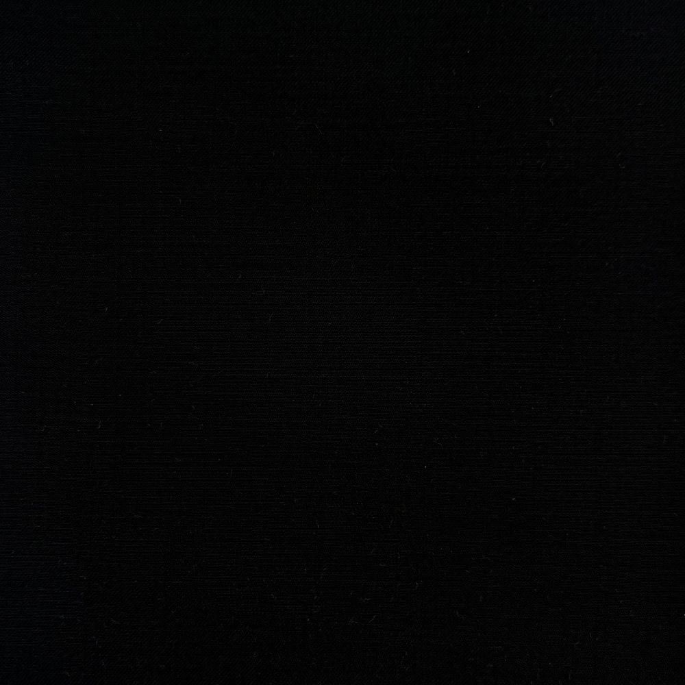 Pure Merino Twill Black