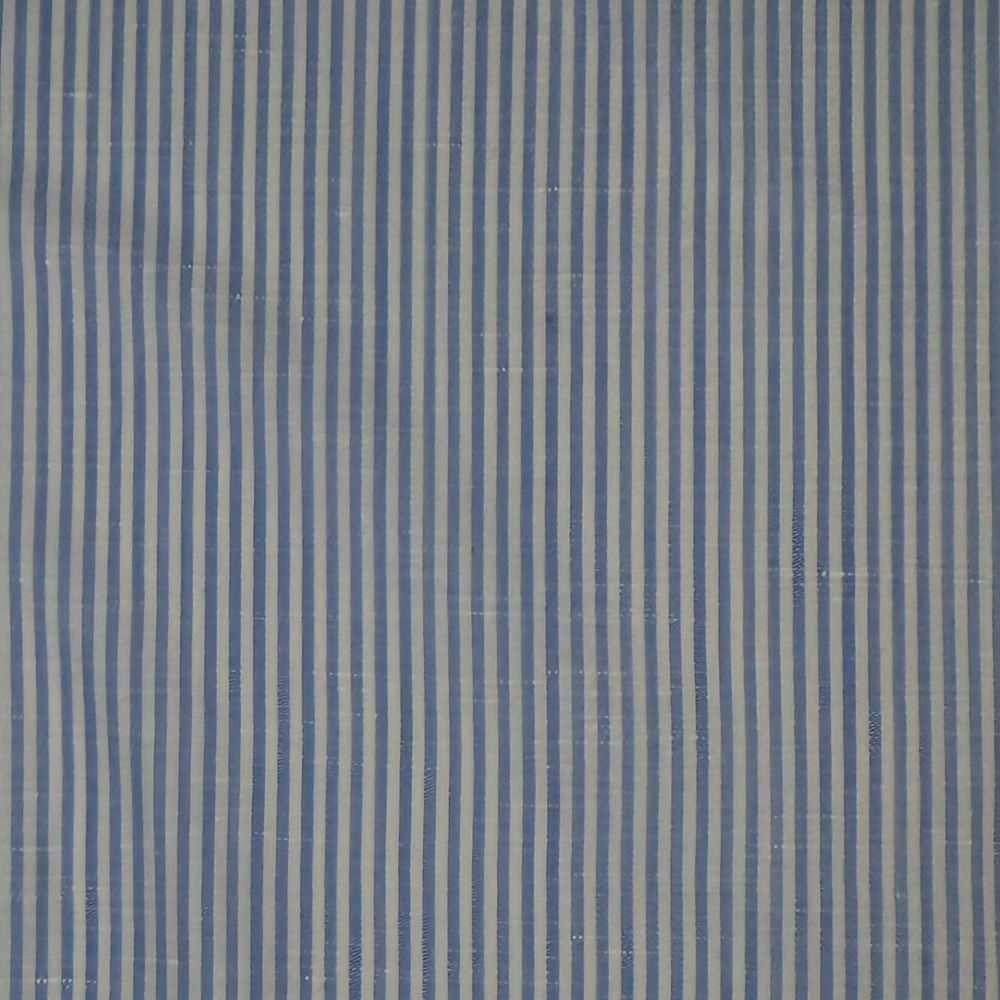 Merino Stretchblend Striped Lt Blue/White