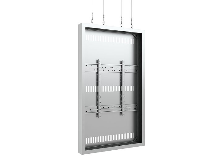 M Pro Series Enclosure 75" High Brightness Wire Large White