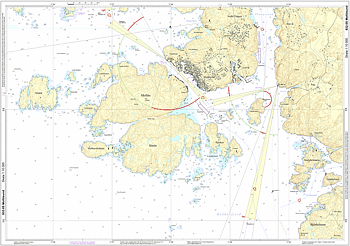 Sjökort Mollösund 1:10.000