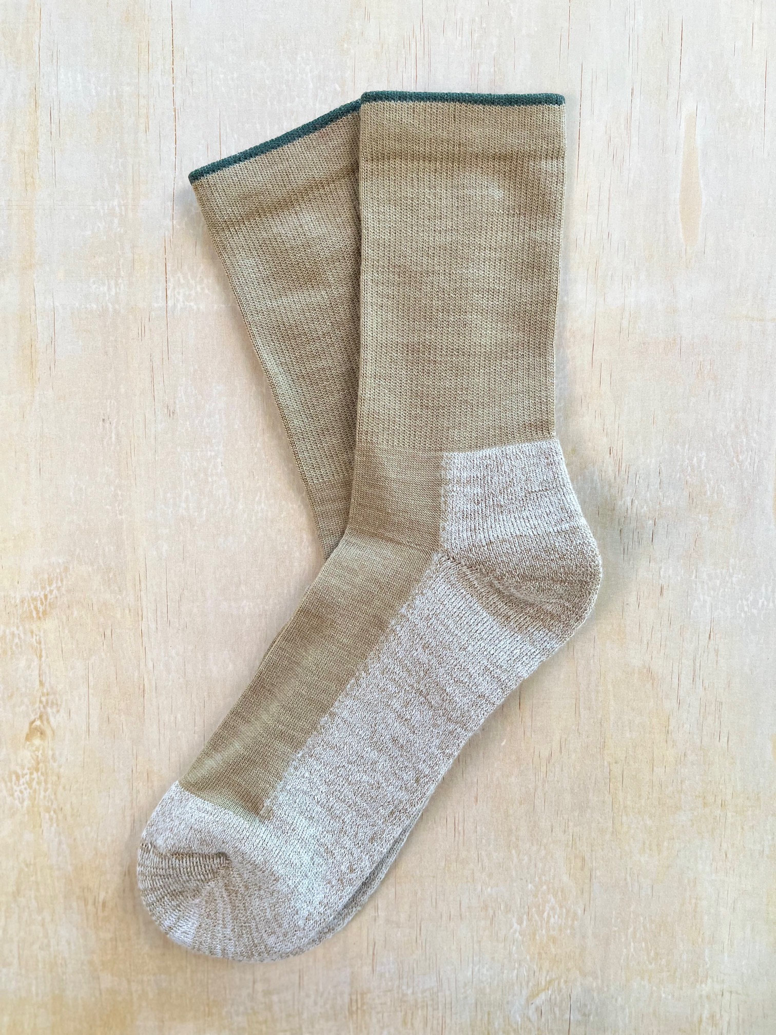Filtad merinostrumpa Beige - 5