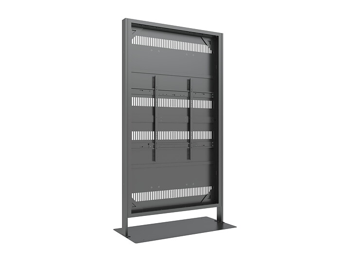 M Pro Series Enclosure 98" Totem Floorbase Black