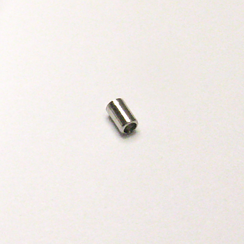 Kronrör till boett, rak profil. L: 2,0 mm. Ø 1,3 mm. 