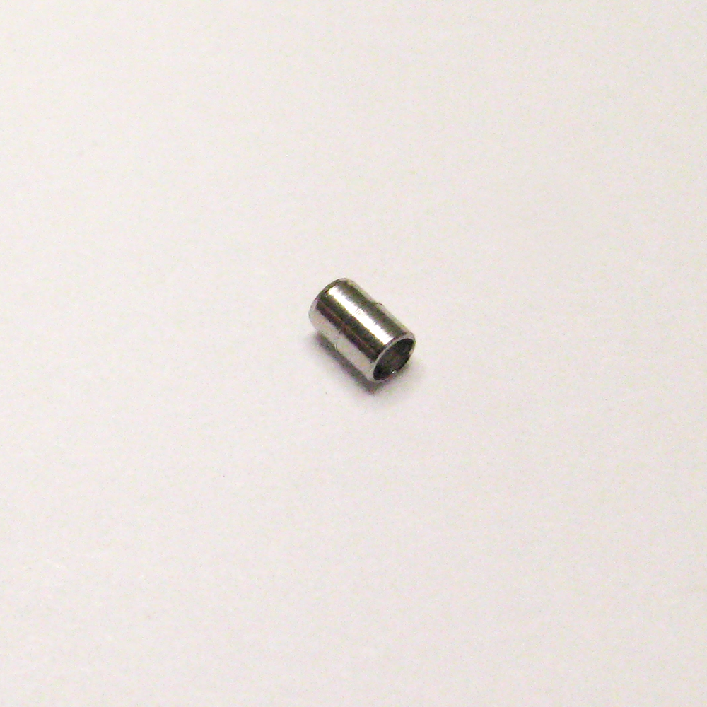 Tub med skuldra. L: 2,4 / 1,2 mm. Ø 1,6 / 1,5 mm. 