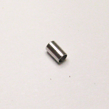 Tub med skuldra. L: 2,6 / 1,4 mm. Ø 1,6 / 1,5 mm. 