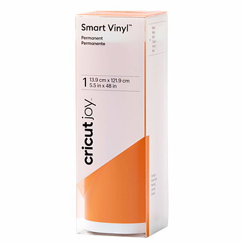 ORANGE - matt, Smart Vinyl - Permanent, 13.9cm x 121.9cm, Cricut Joy, Cricut