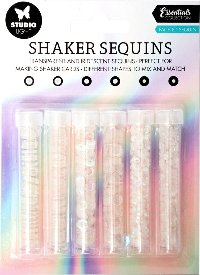 Paljetter, Shaker Sequins, Studio Light