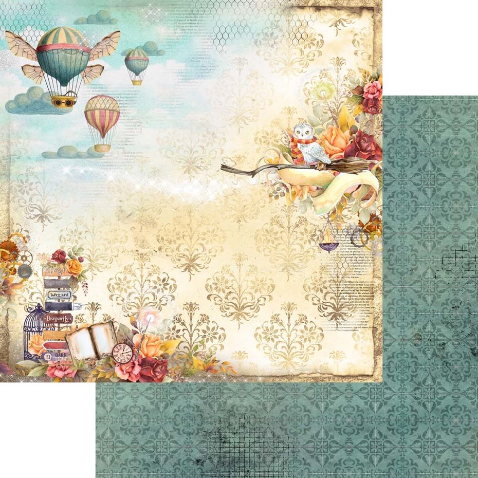Spellbound 12x12" paper pack, Memory Place  - 2