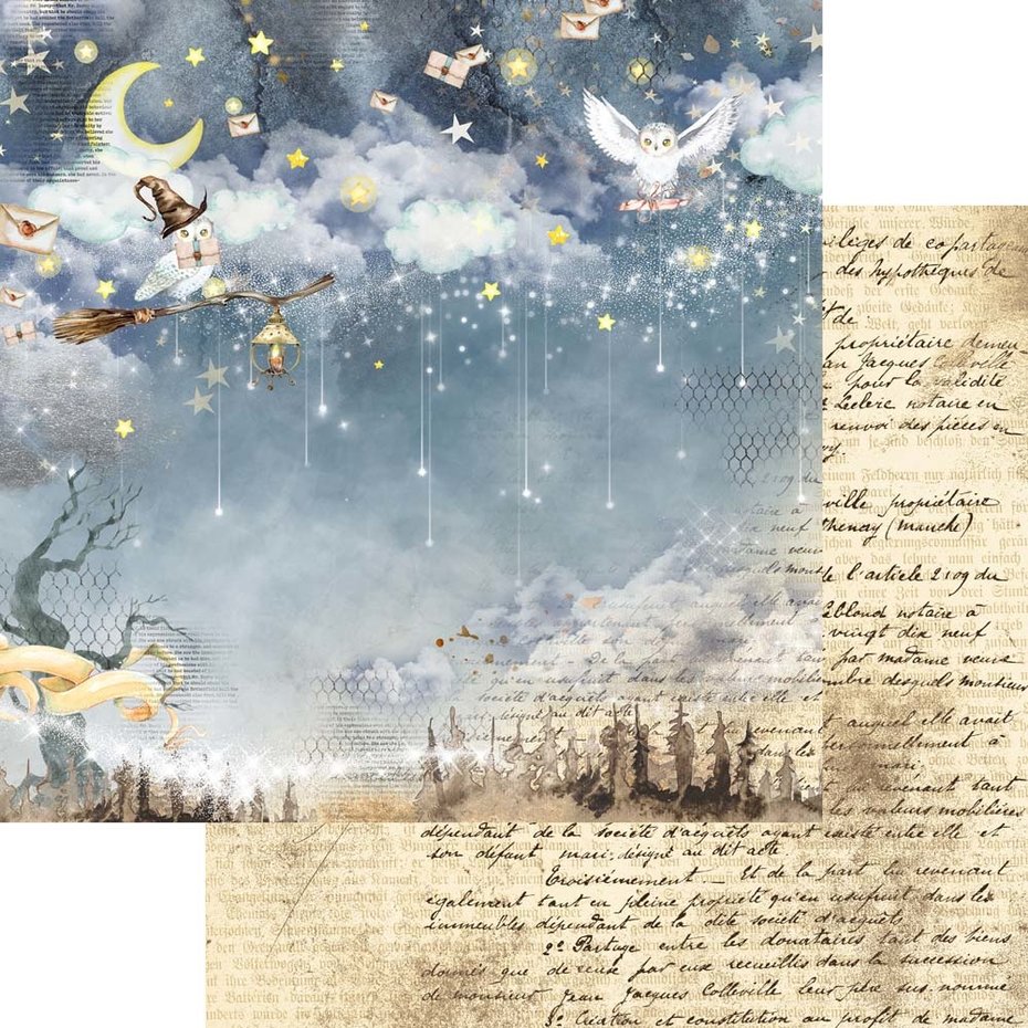 Spellbound 12x12" paper pack, Memory Place  - 5