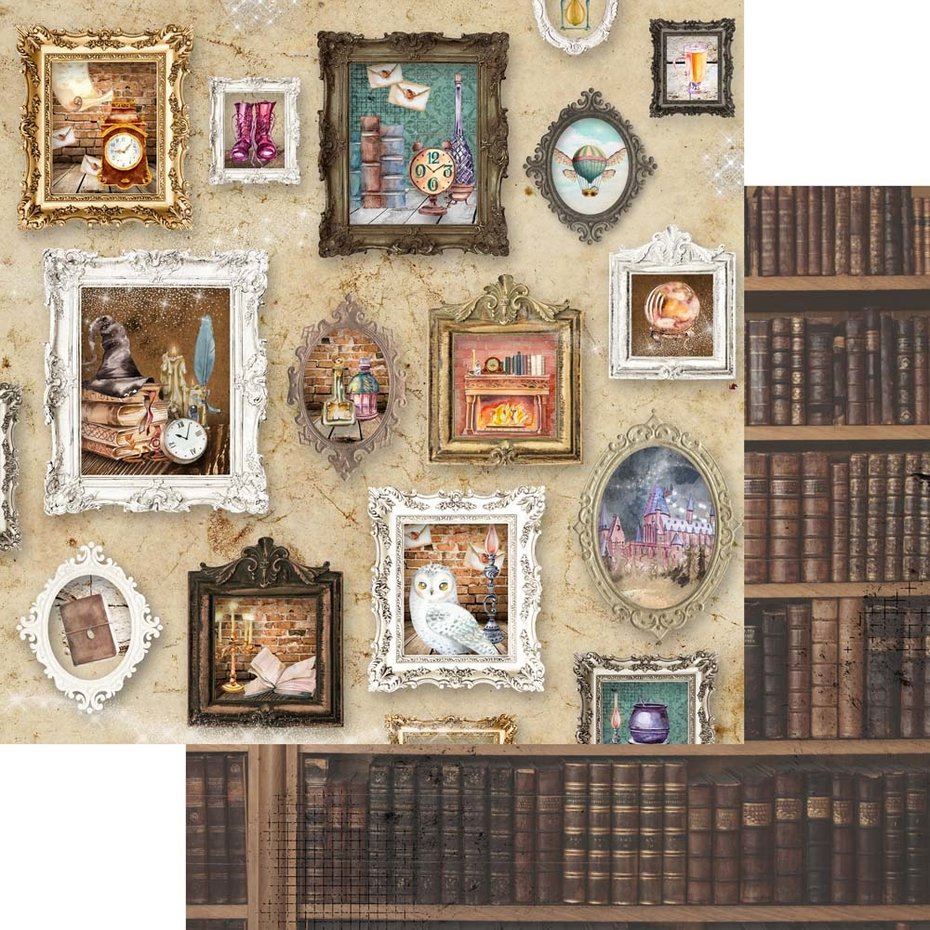 Spellbound 12x12" paper pack, Memory Place  - 4