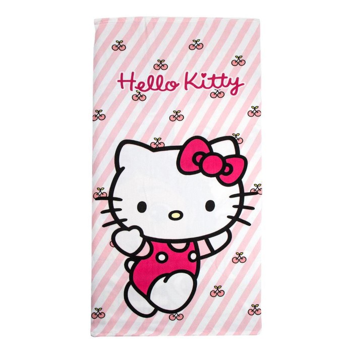 Hello Kitty Handduk 140cm RD