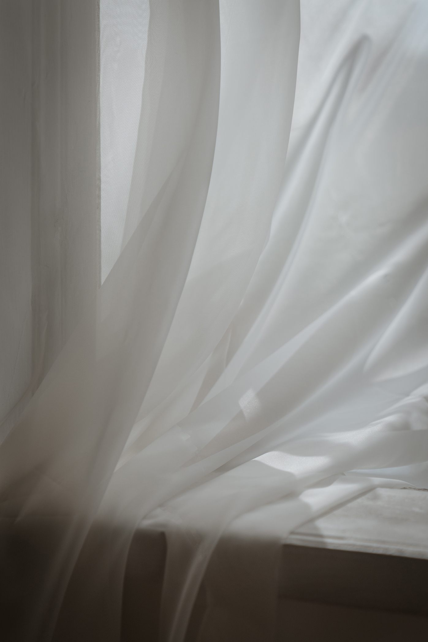 Gardin Hotellvoile off-white dubbel bredd, två storlekar, Mimou - 3