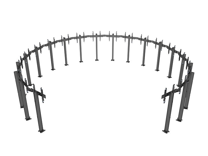 M Pro Series - Video Wall Floorstand MBFC20X1U VESA 400