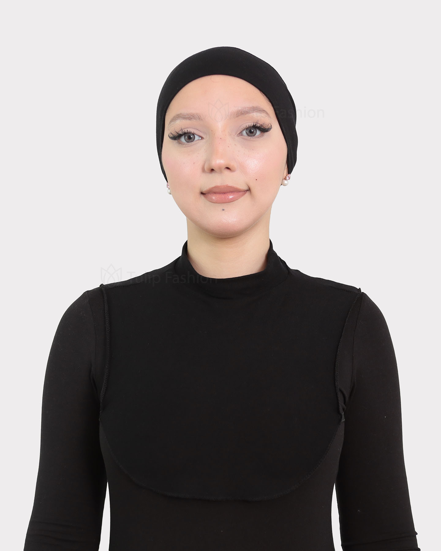 Hijab Neck Collar - Black