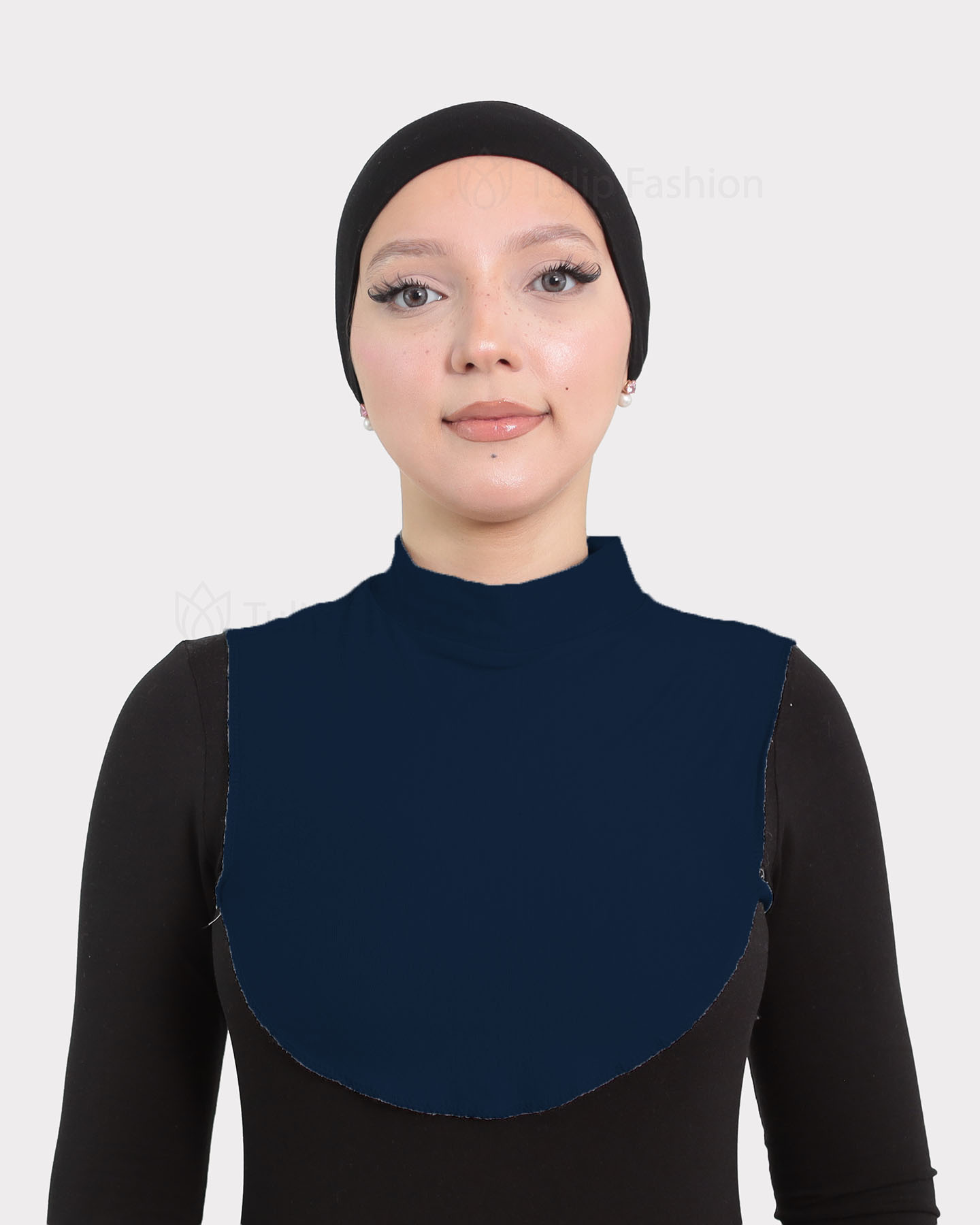 Hijab Neck Collar - Midnight Blue