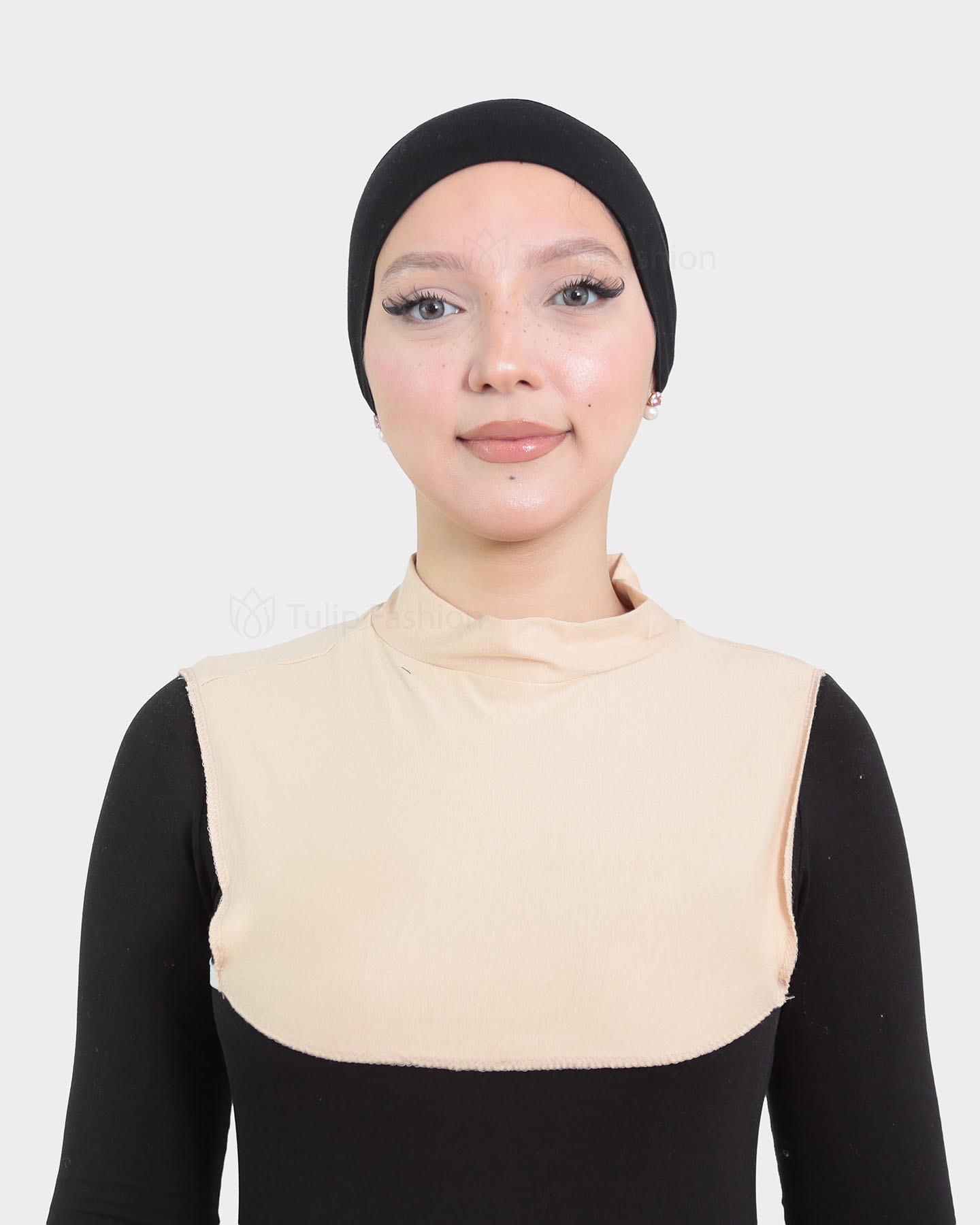 Hijab Neck Collar - Beige