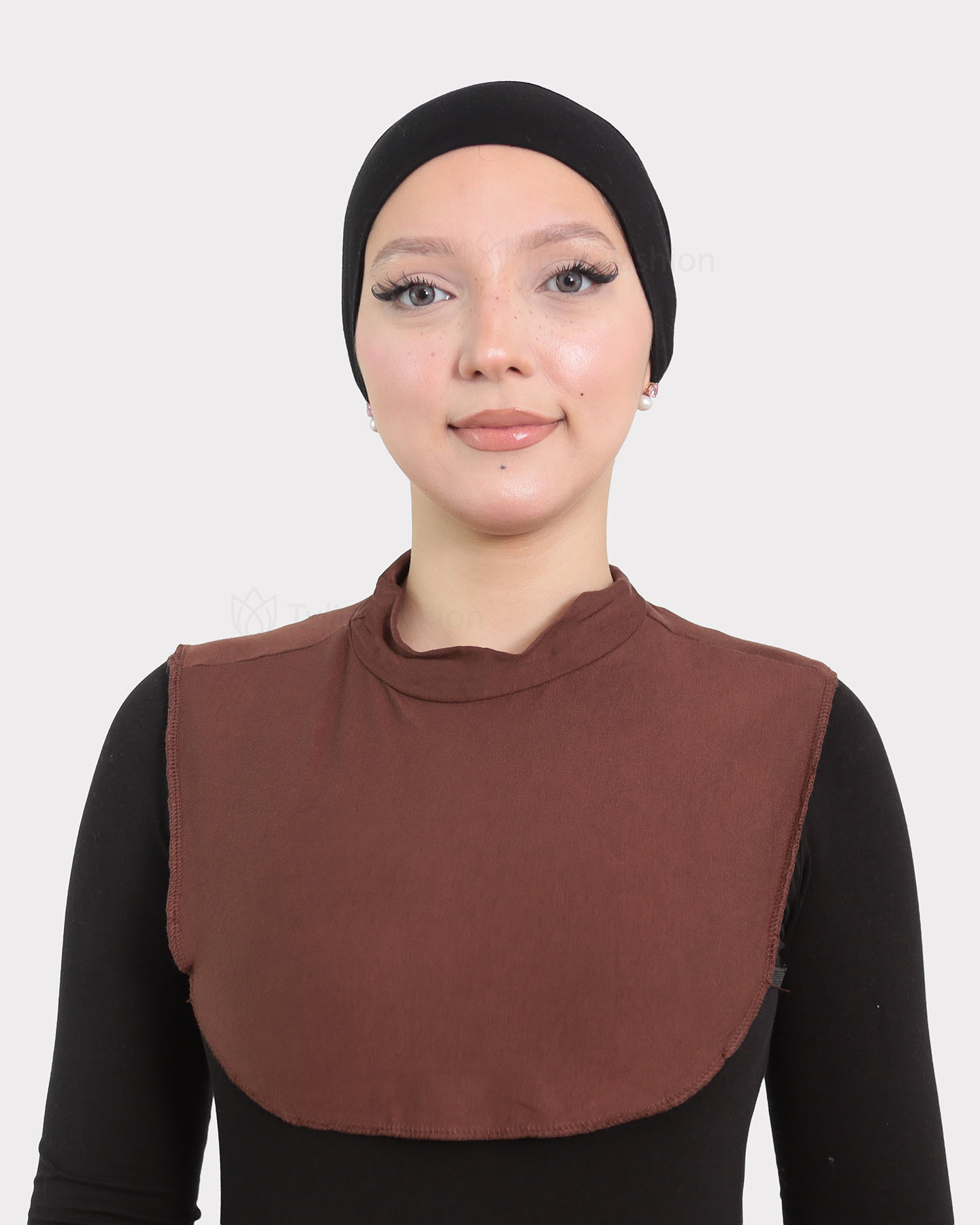 Hijab Neck Collar - Brown
